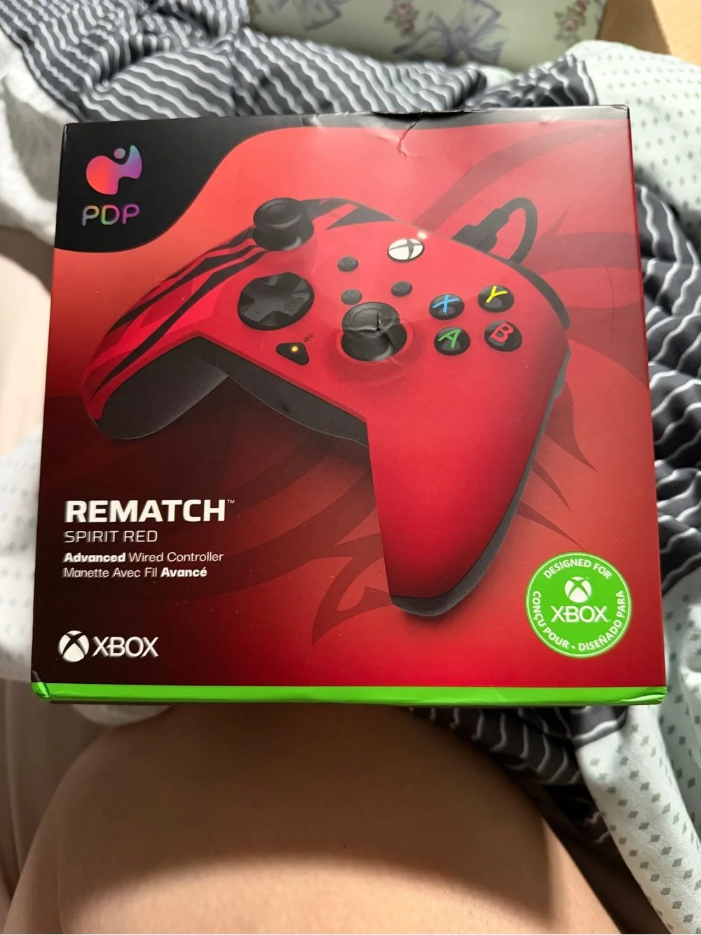 Rematch Spirit Red Wired Xbox Controller
